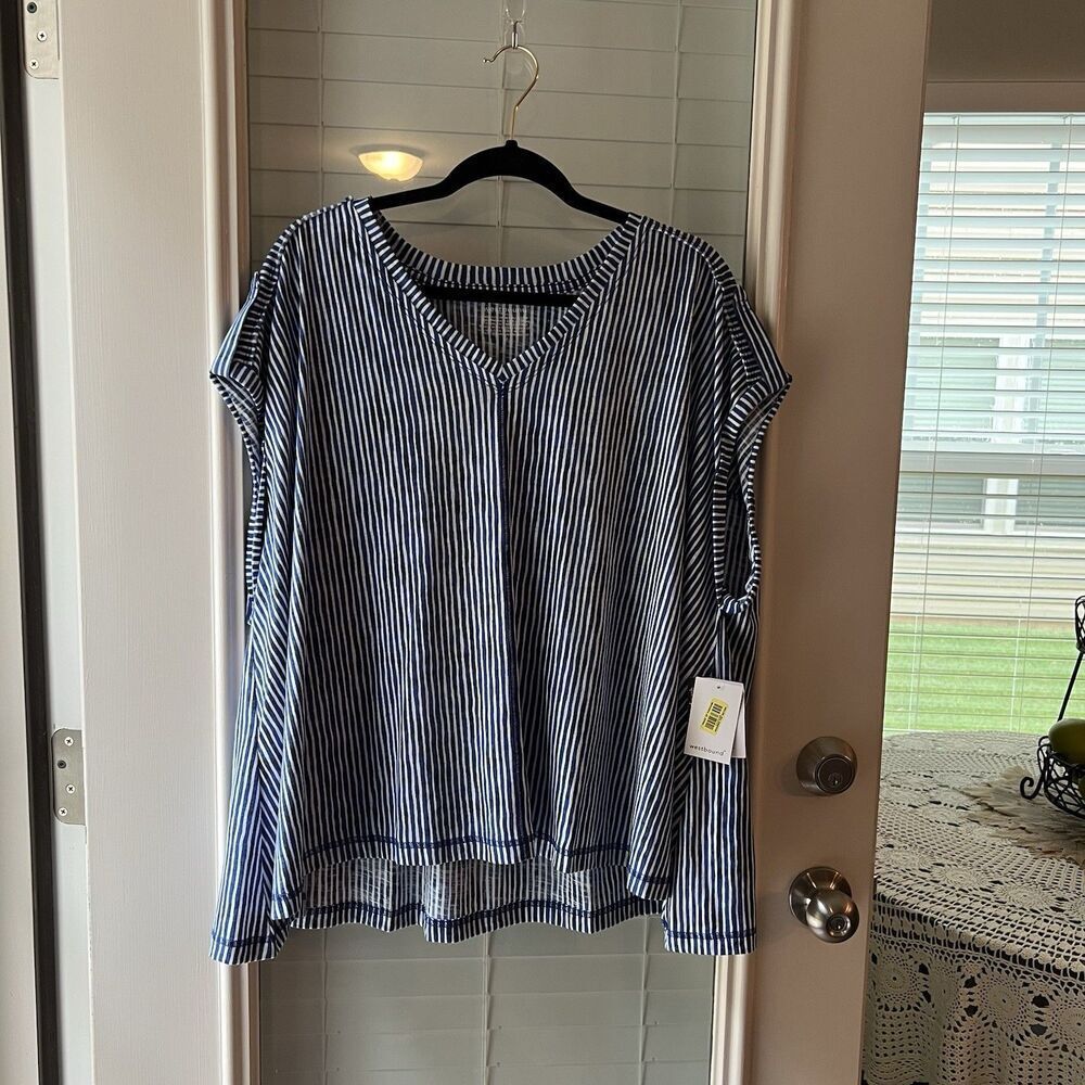 Westbound Women’s Top XL Lagenlook‎ Cottage